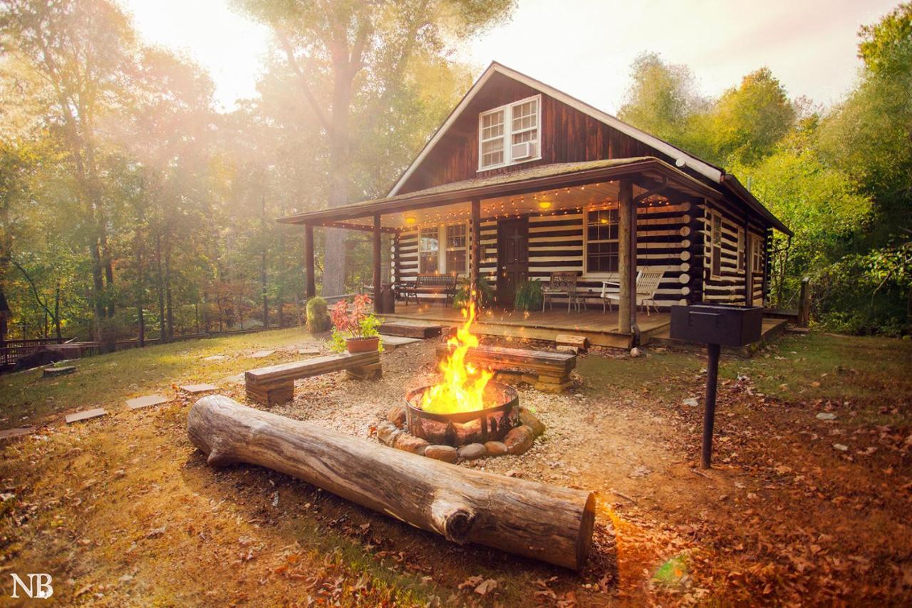 Nolichuckey Bluffs Bed & Breakfast Cabins Greeneville Bagian luar foto